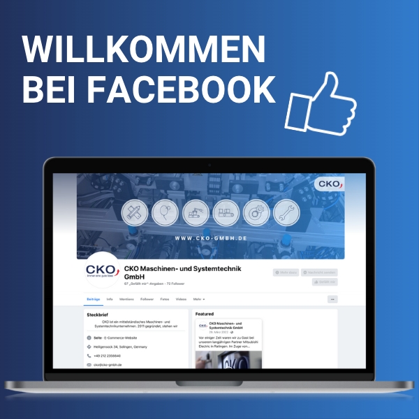 Read more about the article CKO hat eine neue Seite: Folgen Sie uns bei Facebook!