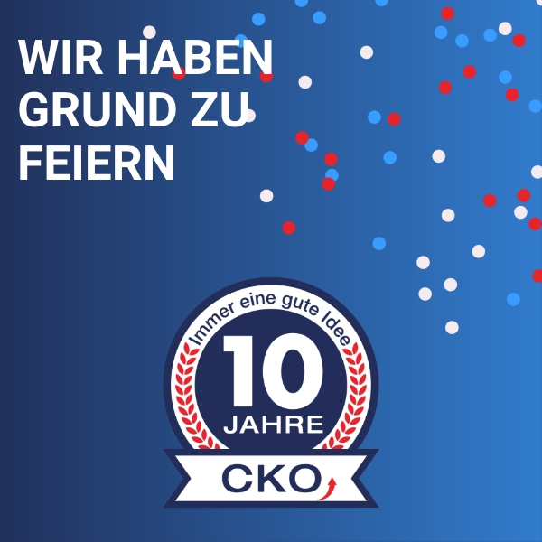 Read more about the article Wir feiern 10 Jahre CKO